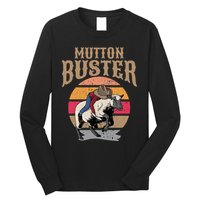 Mutton Busting Rodeo S.H.E.E.P Riding Event Buster Long Sleeve Shirt
