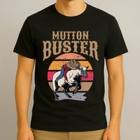 Mutton Busting Rodeo S.H.E.E.P Riding Event Buster T-Shirt