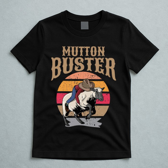 Mutton Busting Rodeo S.H.E.E.P Riding Event Buster T-Shirt