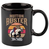 Mutton Busting Rodeo S.H.E.E.P Riding Event Buster 11oz C Handle Ceramic Mug