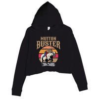 Mutton Busting Rodeo S.H.E.E.P Riding Event Buster Crop Fleece Hoodie