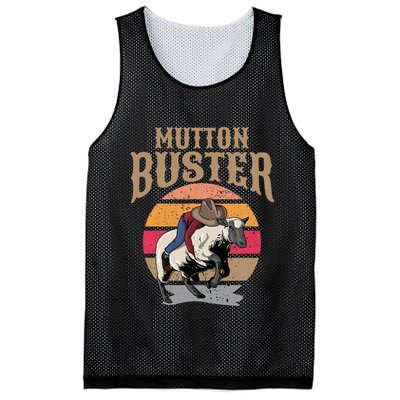 Mutton Busting Rodeo S.H.E.E.P Riding Event Buster Mesh Reversible Basketball Jersey Tank