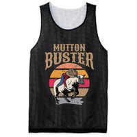 Mutton Busting Rodeo S.H.E.E.P Riding Event Buster Mesh Reversible Basketball Jersey Tank