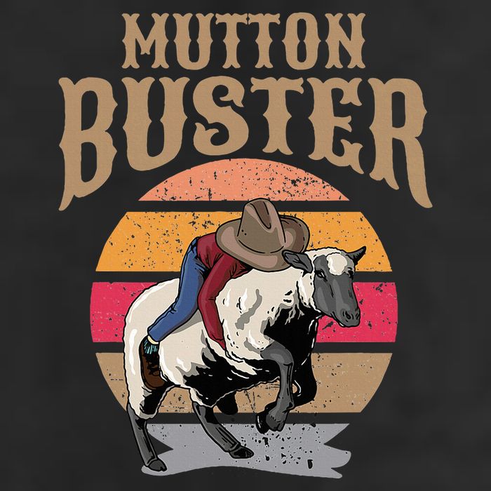Mutton Busting Rodeo S.H.E.E.P Riding Event Buster 25L Jumbo Tote