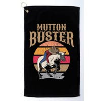 Mutton Busting Rodeo S.H.E.E.P Riding Event Buster Golf Towel