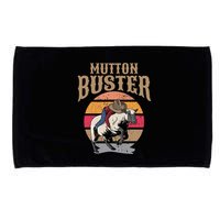 Mutton Busting Rodeo S.H.E.E.P Riding Event Buster Microfiber Hand Towel
