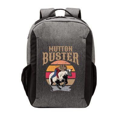 Mutton Busting Rodeo S.H.E.E.P Riding Event Buster Vector Backpack