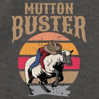 Mutton Busting Rodeo S.H.E.E.P Riding Event Buster Vector Backpack