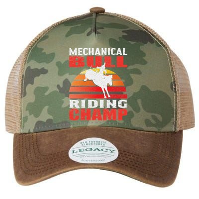 Mechanical Bull Riding Legacy Tie Dye Trucker Hat