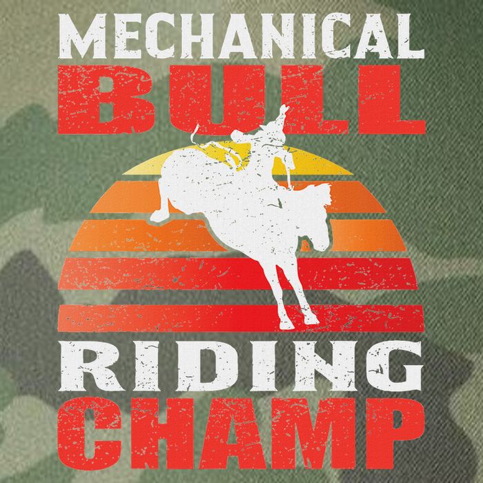 Mechanical Bull Riding Legacy Tie Dye Trucker Hat