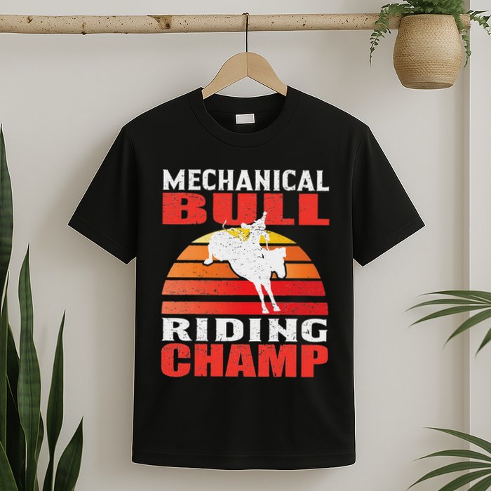 Mechanical Bull Riding T-Shirt