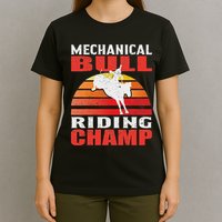 Mechanical Bull Riding T-Shirt