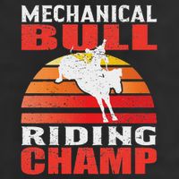 Mechanical Bull Riding 11oz C Handle Ceramic Mug