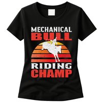 Mechanical Bull Riding Womens T-Shirt