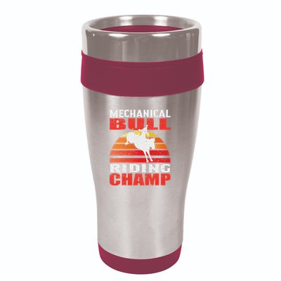 Mechanical Bull Riding 16oz Travel Tumbler
