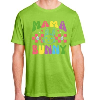 Mama Bunny Retro Colorful Cute Holiday Adult ChromaSoft Performance T-Shirt