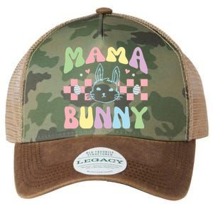 Mama Bunny Retro Colorful Cute Holiday Legacy Tie Dye Trucker Hat