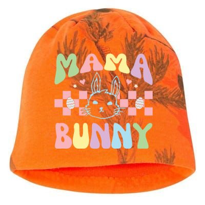 Mama Bunny Retro Colorful Cute Holiday Kati - Camo Knit Beanie