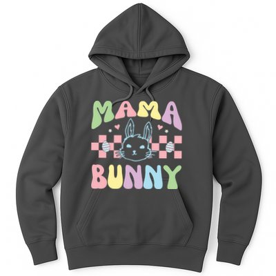 Mama Bunny Retro Colorful Cute Holiday Hoodie