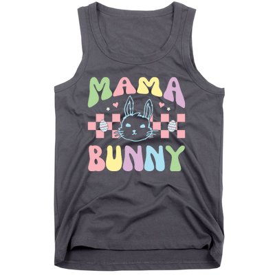 Mama Bunny Retro Colorful Cute Holiday Tank Top