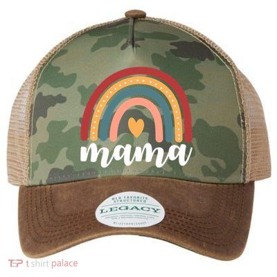 Mama Boho Rainbow Legacy Tie Dye Trucker Hat