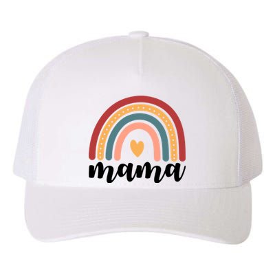 Mama Boho Rainbow Yupoong Adult 5-Panel Trucker Hat