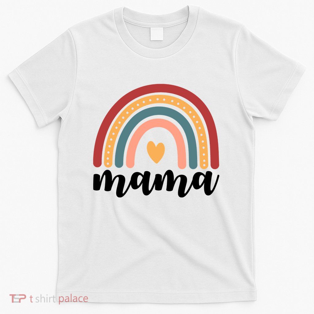 Mama Boho Rainbow T-Shirt