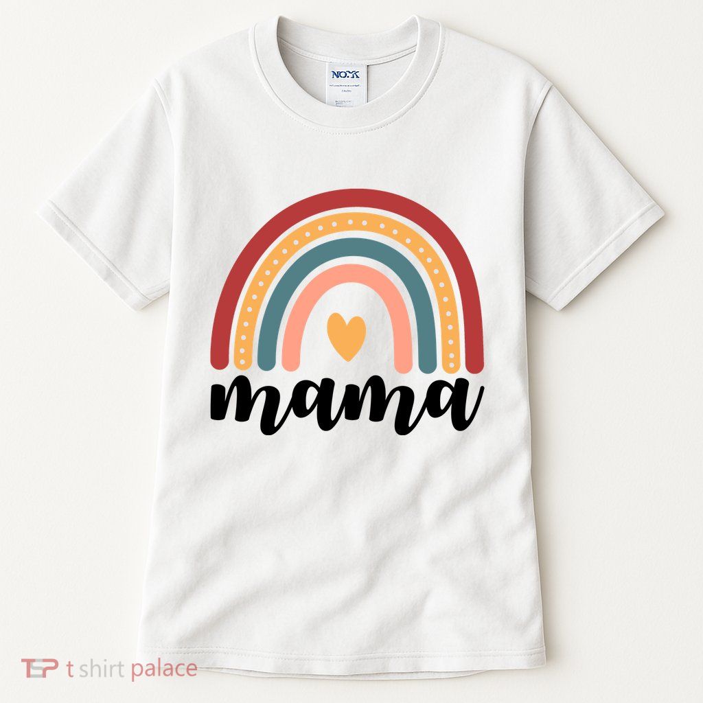 Mama Boho Rainbow Tall T-Shirt