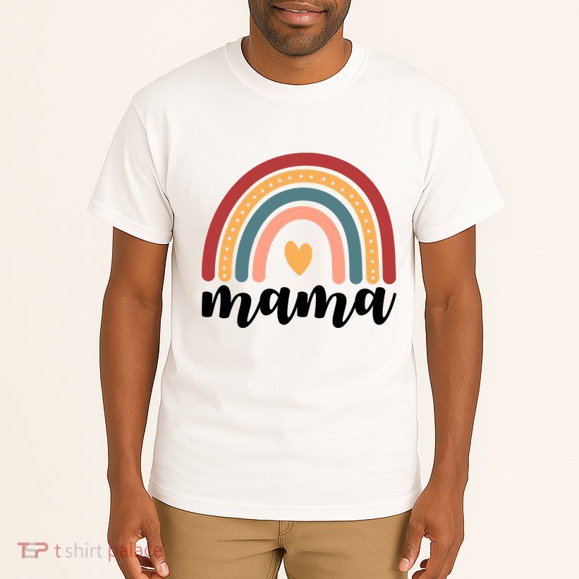 Mama Boho Rainbow Tall T-Shirt