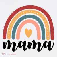Mama Boho Rainbow Tall T-Shirt