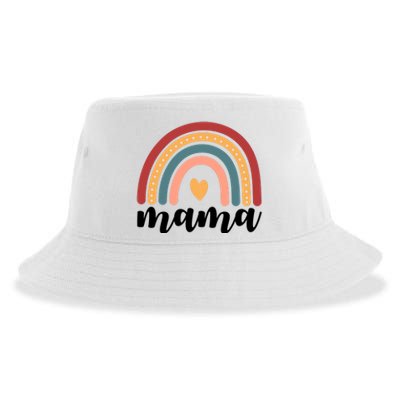 Mama Boho Rainbow Sustainable Bucket Hat