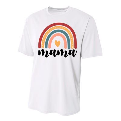 Mama Boho Rainbow Performance Sprint T-Shirt