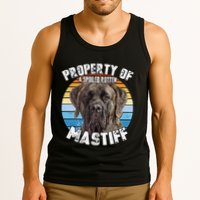Mastiff Brindle Retro Property Of Cute Dog Tank Top