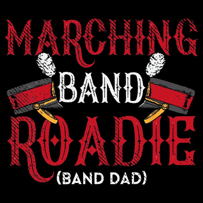 Marching Band Roadie Band Dad Daddy Father Drawstring Bag