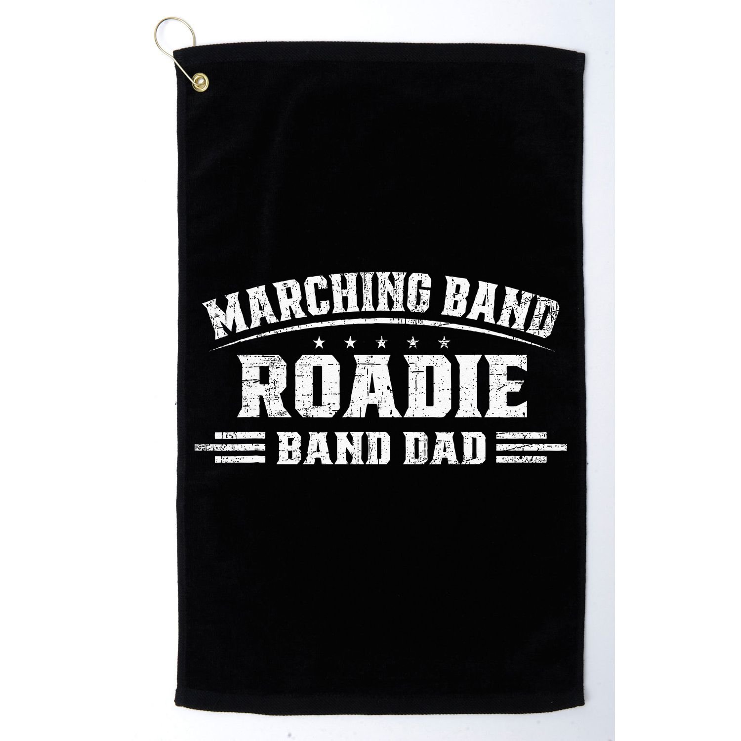 Marching Band Roadie Band Dad Marching Band Music Golf Towel