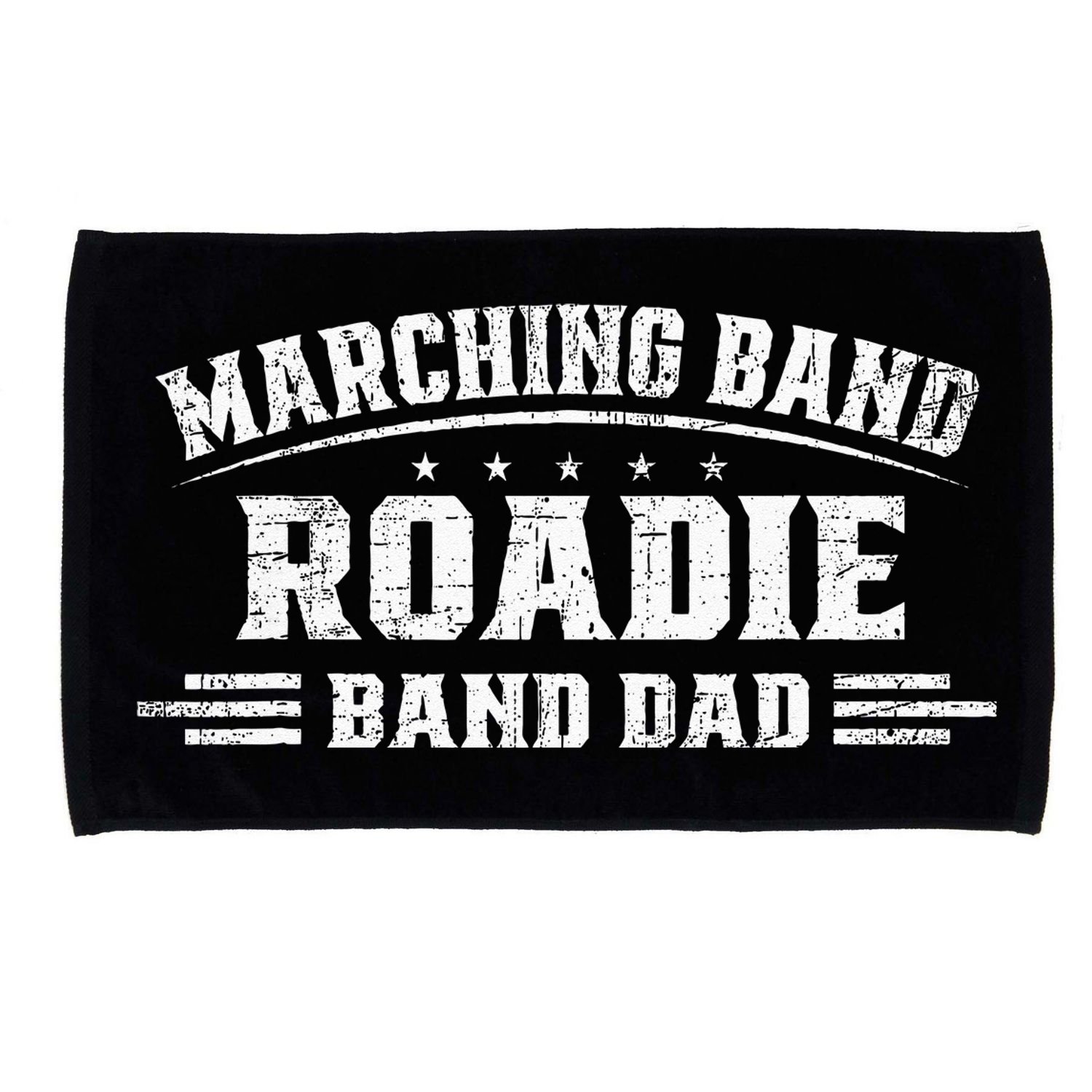 Marching Band Roadie Band Dad Marching Band Music Microfiber Hand Towel