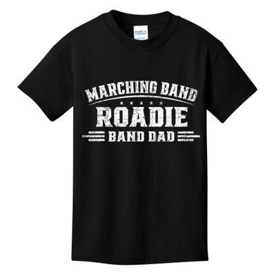 Marching Band Roadie Band Dad Marching Band Music Kids T-Shirt