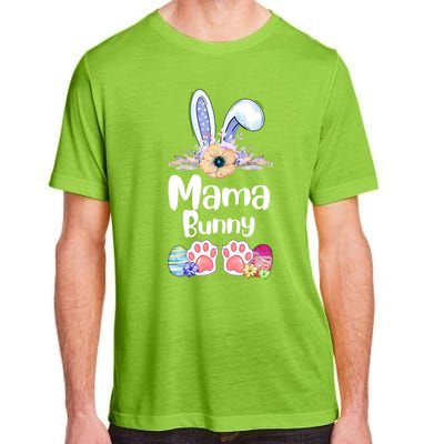 Mama Bunny Rabbit Easter Day Mom Mother's Day Great Gift Adult ChromaSoft Performance T-Shirt