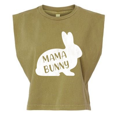 Mama Bunny Rabbit Mom Mother Easter Day Meaningful Gift Garment-Dyed Women's Muscle Tee