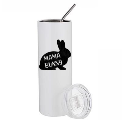 Mama Bunny Rabbit Mom Mother Easter Day Meaningful Gift Stainless Steel Tumbler