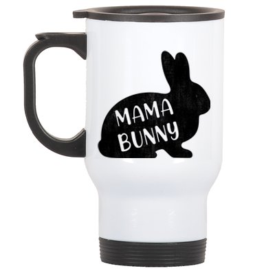 Mama Bunny Rabbit Mom Mother Easter Day Meaningful Gift Stainless Steel Travel Mug