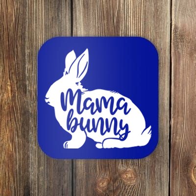 Mama Bunny Rabbit Mom Mother Easter Day Funny Gift Coaster