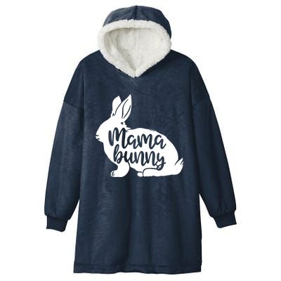 Mama Bunny Rabbit Mom Mother Easter Day Funny Gift Hooded Wearable Blanket