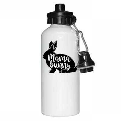 Mama Bunny Rabbit Mom Mother Easter Day Funny Gift Aluminum Water Bottle