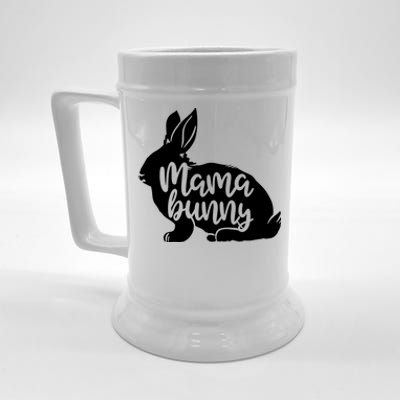 Mama Bunny Rabbit Mom Mother Easter Day Funny Gift Beer Stein