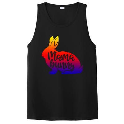 Mama Bunny Rabbit Mom Mother Easter Day Gift PosiCharge Competitor Tank