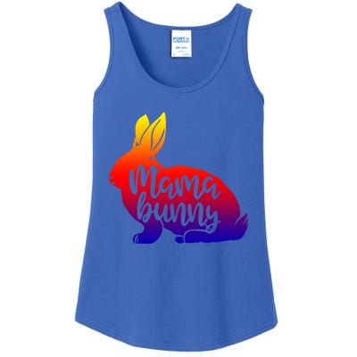 Mama Bunny Rabbit Mom Mother Easter Day Gift Ladies Essential Tank