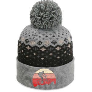 Mountain Bike Retro The Baniff Cuffed Pom Beanie