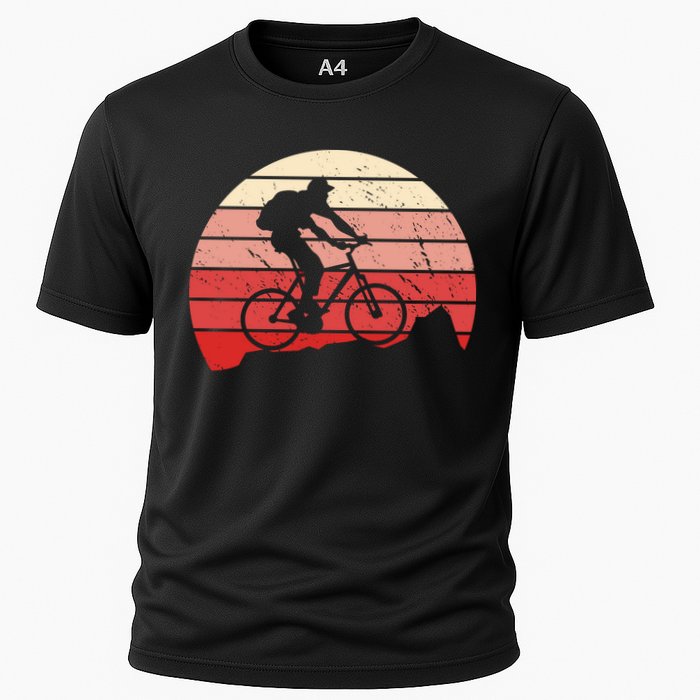 Mountain Bike Retro Cooling Performance Crew T-Shirt