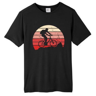 Mountain Bike Retro Tall Fusion ChromaSoft Performance T-Shirt